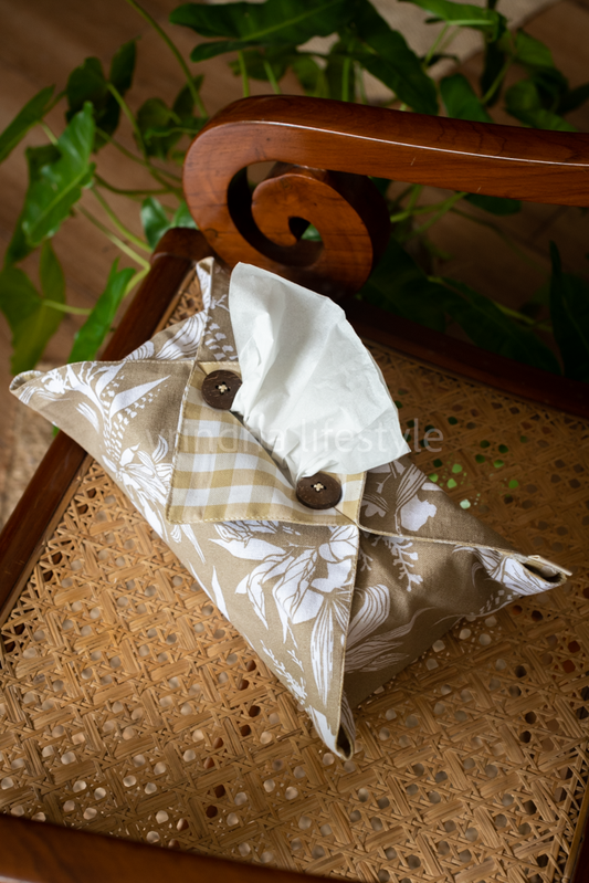 FABRIC TISSUE BOX COVER-Single Unit