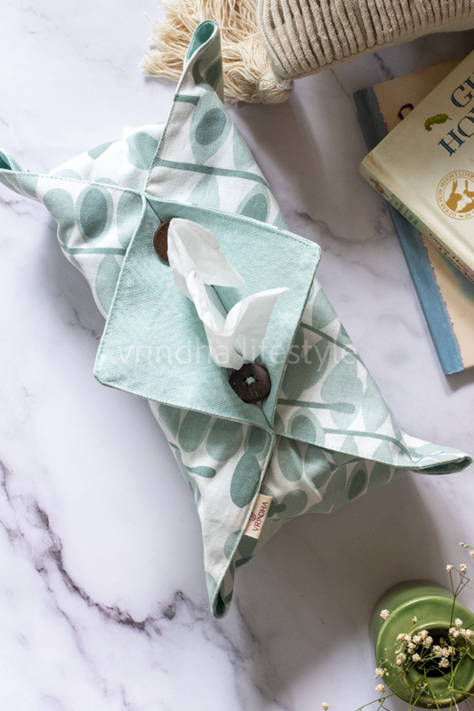 FABRIC TISSUE BOX COVER-Single Unit