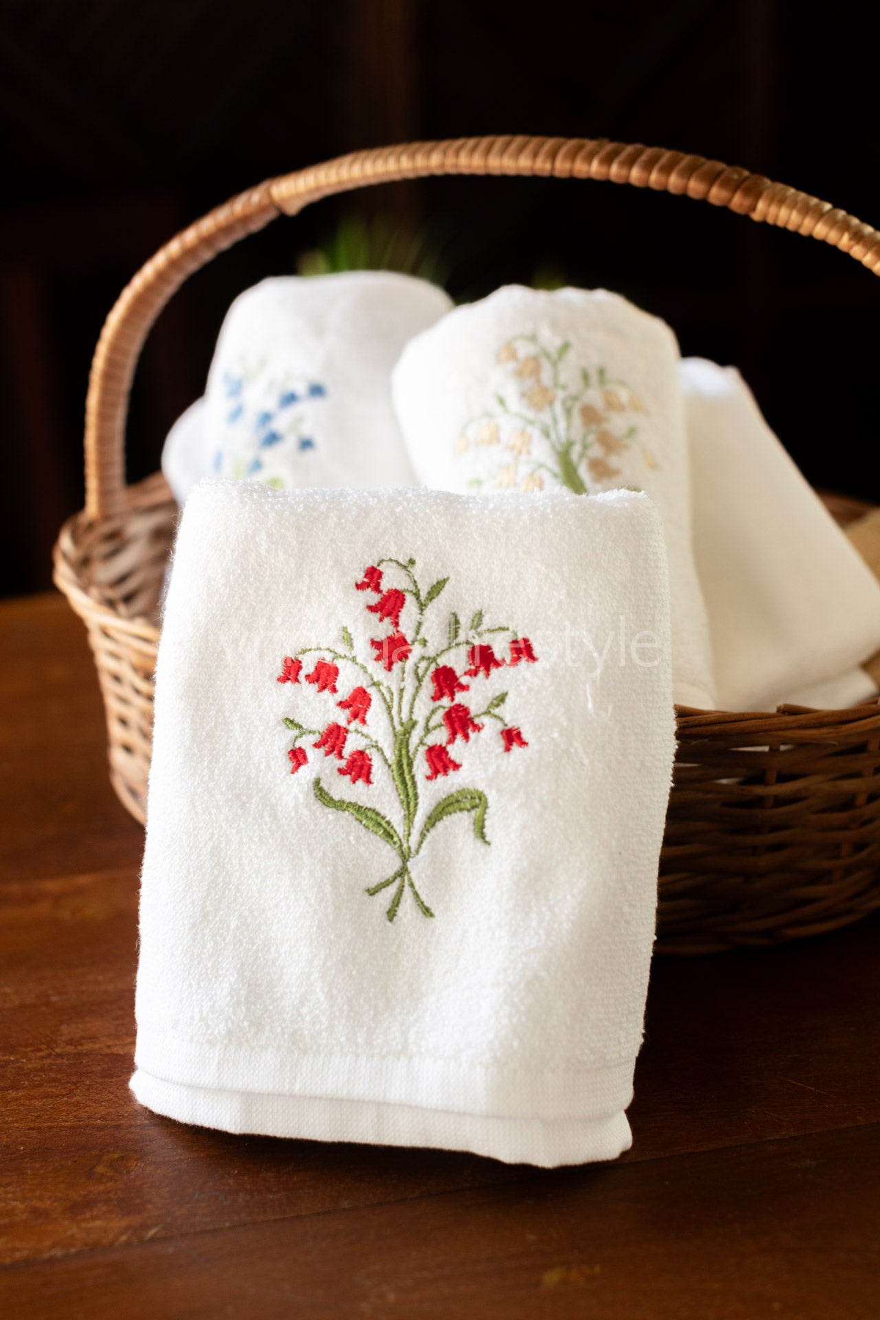 SOFT HAND TOWEL with embroidery -17x26 inches( single unit)-customisable