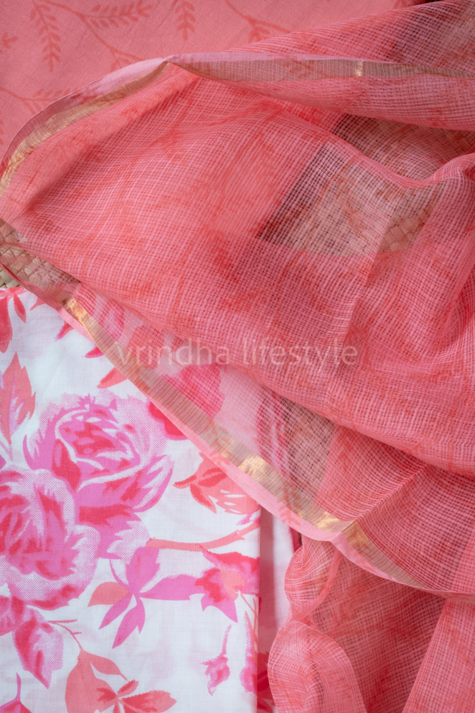 COTTON SALWAR MATERIAL-3 pcs set