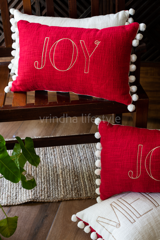 CHRISTMAS DECORATIVE CUSHIONS-Pre-filled