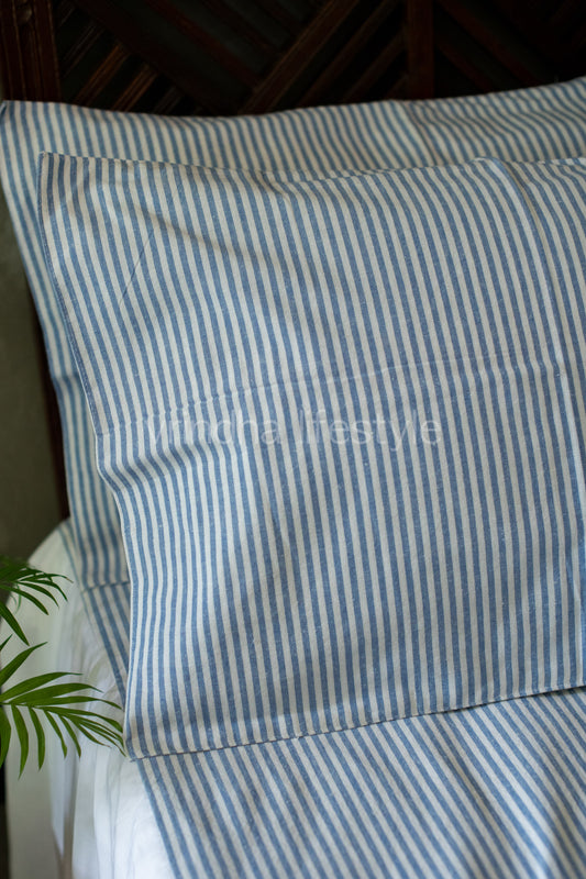 COTTON PRINTED BEDSHEET WITH PLAIN BORDER-King size