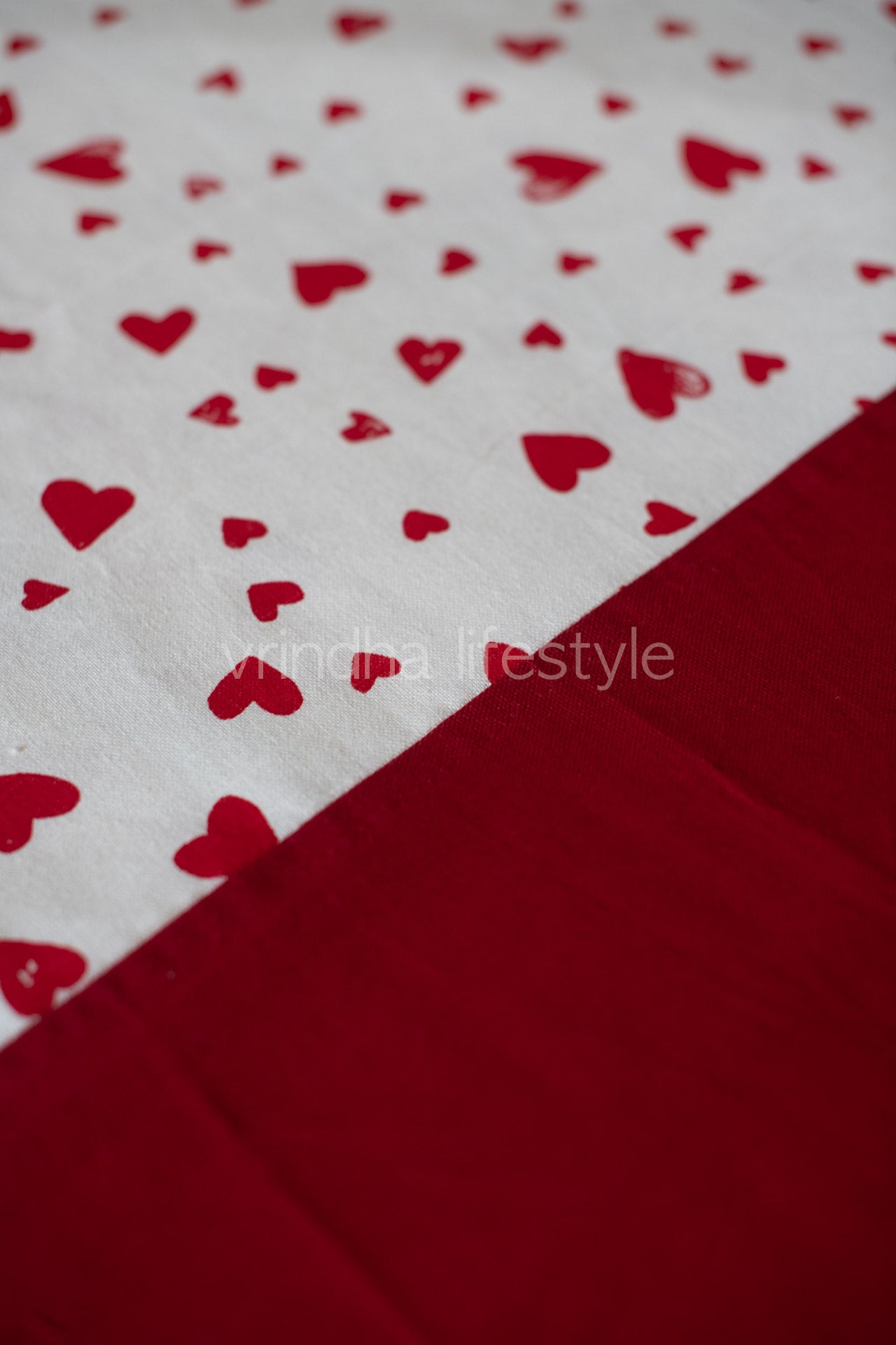 COTTON PRINTED BEDSHEET WITH PLAIN BORDER-King size