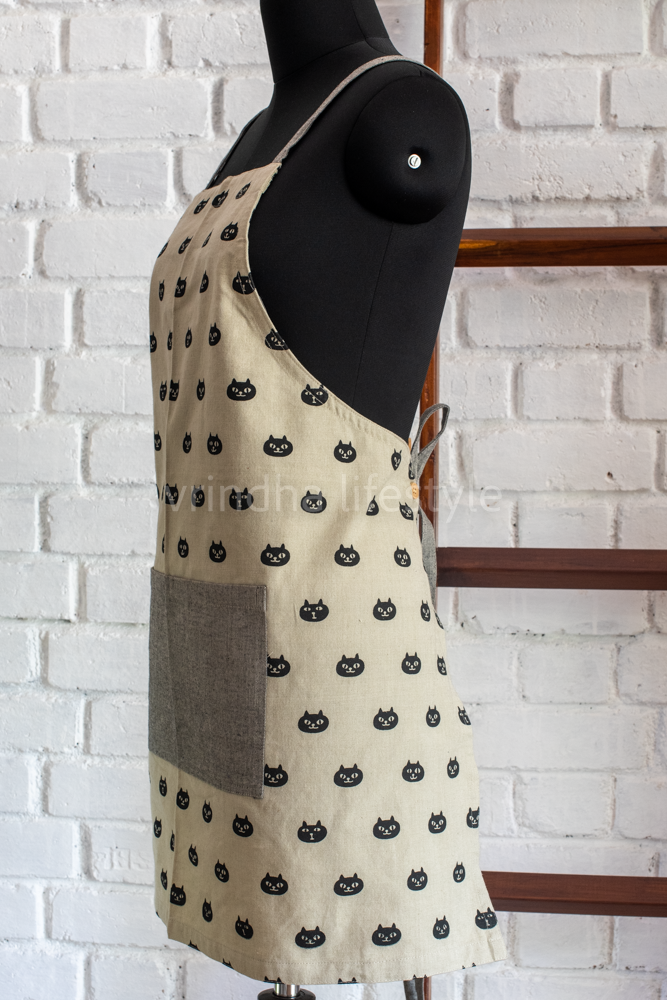 COTTON KITCHEN APRON