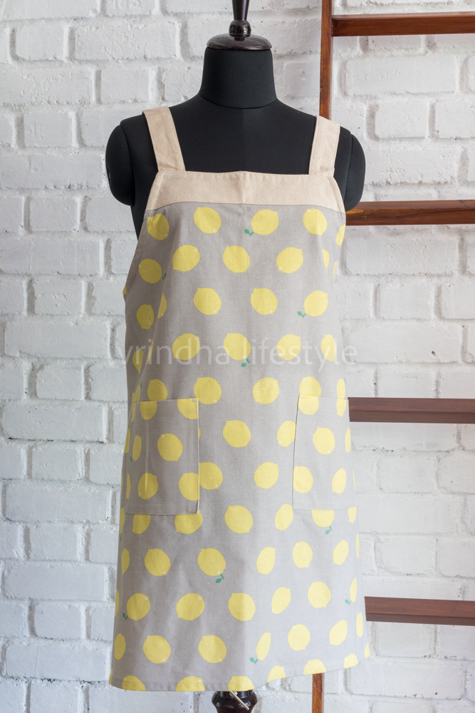 COTTON KITCHEN APRON