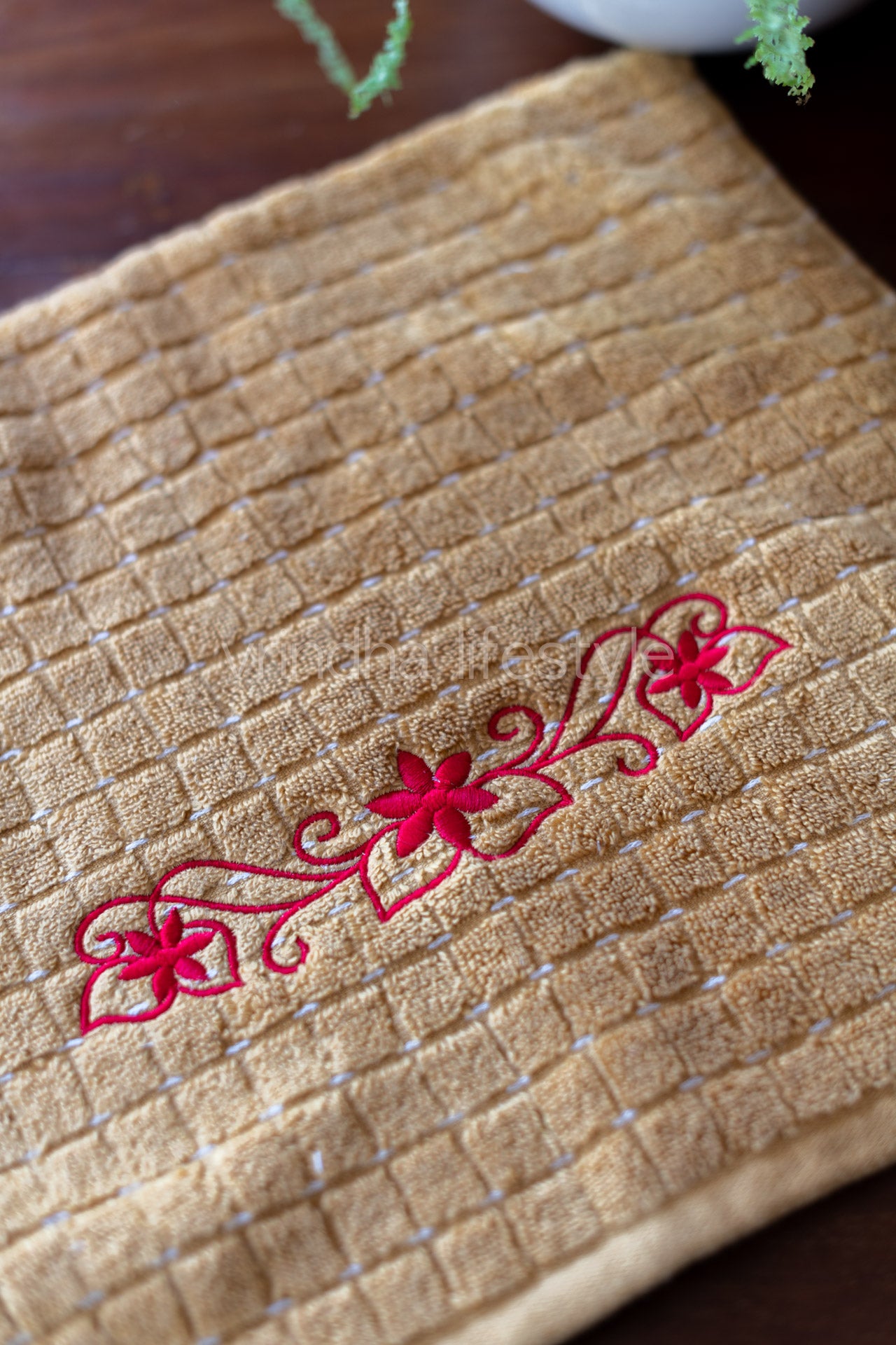 SOFT HAND TOWEL with embroidery -16x26 inches( single unit)-customisable