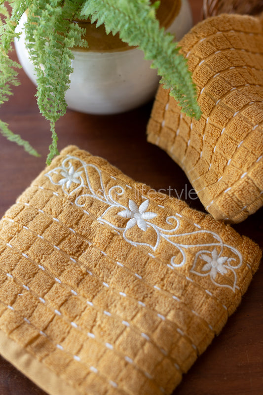 SOFT HAND TOWEL with embroidery -16x26 inches( single unit)-customisable