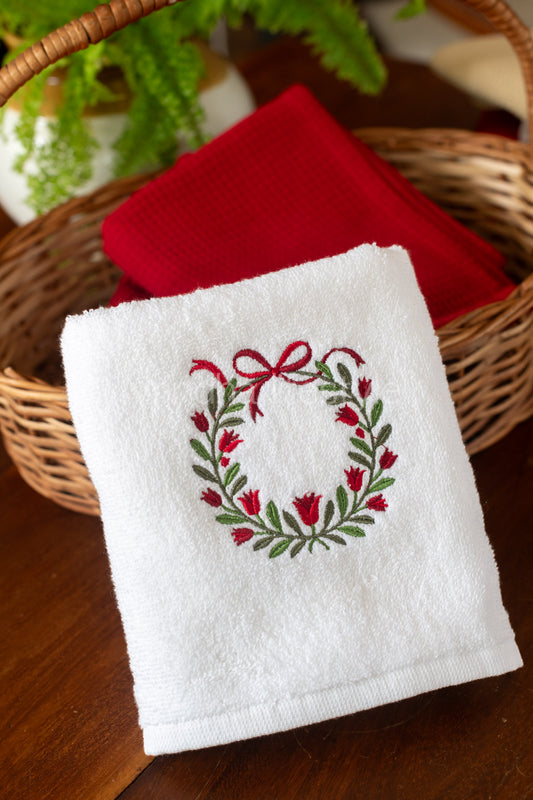 SOFT HAND TOWEL with embroidery -16x26 inches( single unit)-customisable