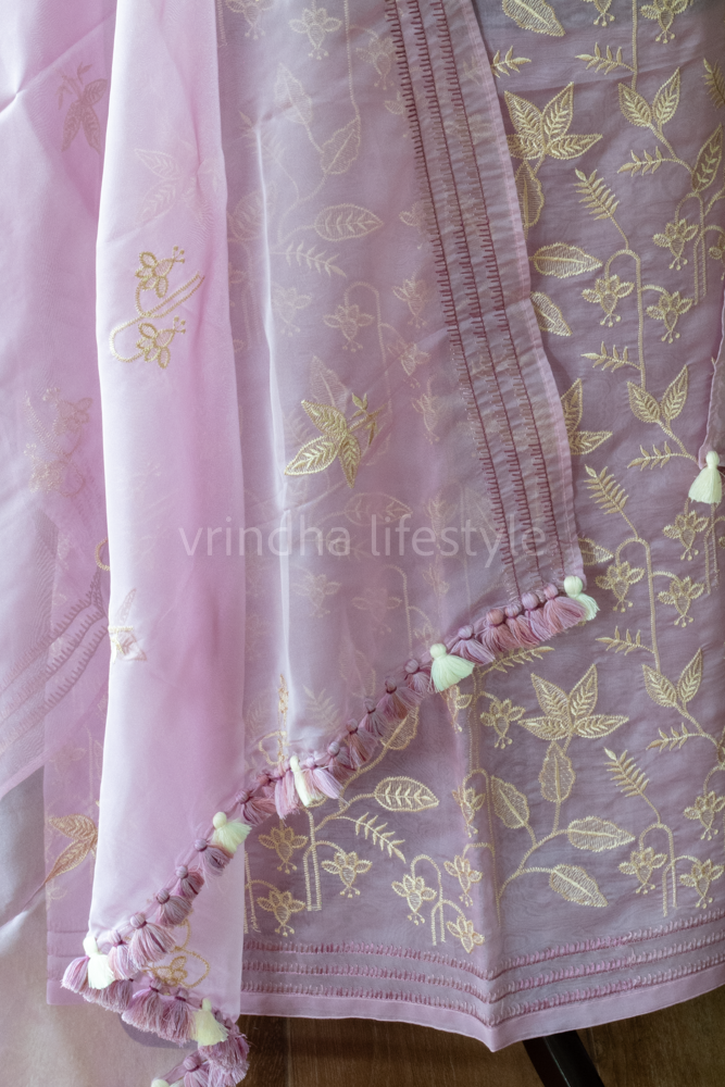 VISCOSE ORGANZA  SALWAR MATERIAL