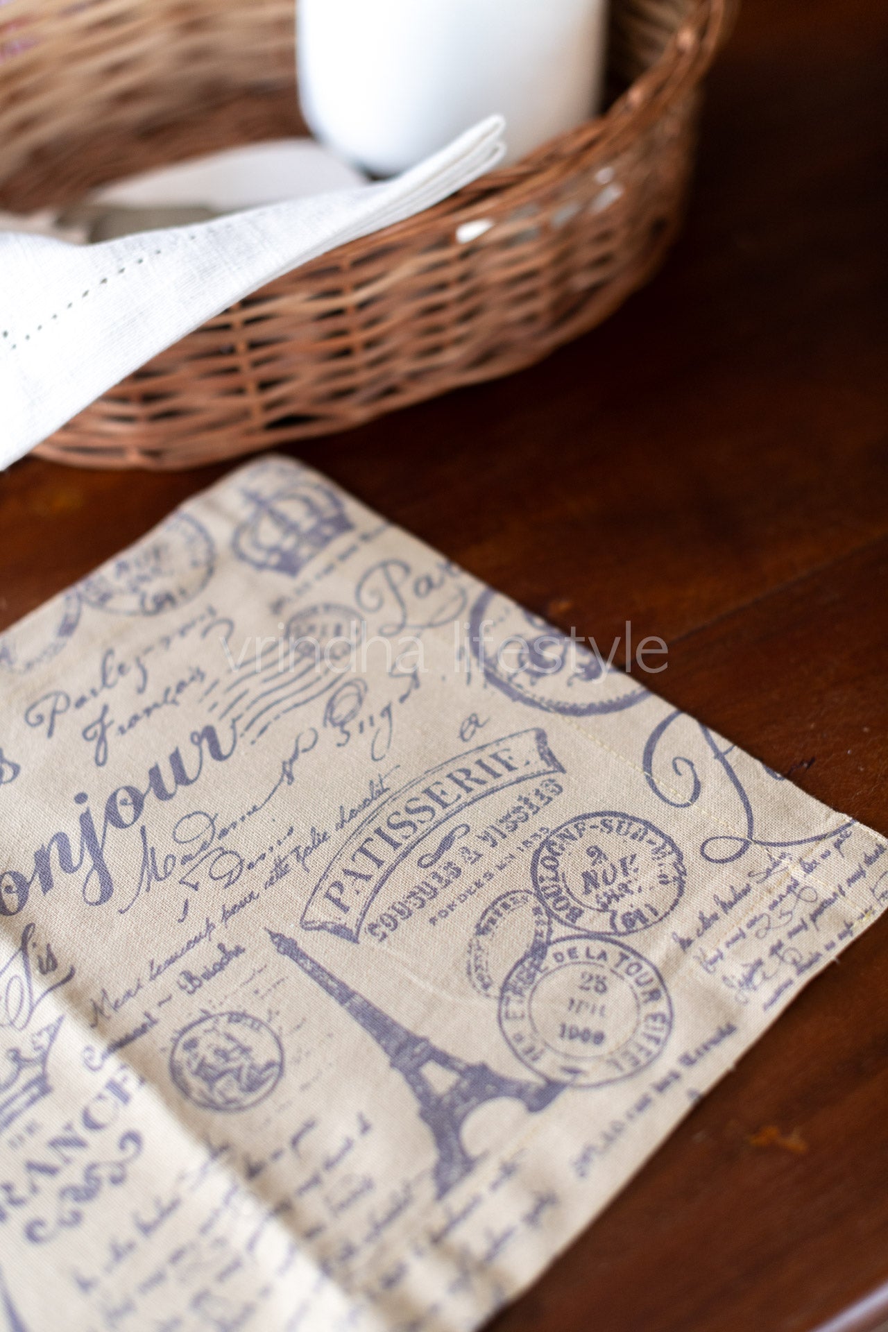 PRINTED PLACEMATS -Set of 6 placemats