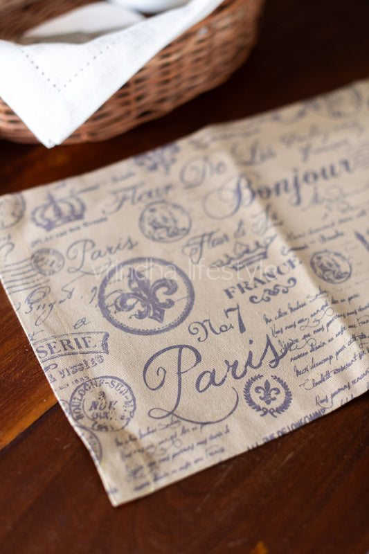 PRINTED PLACEMATS -Set of 6 placemats