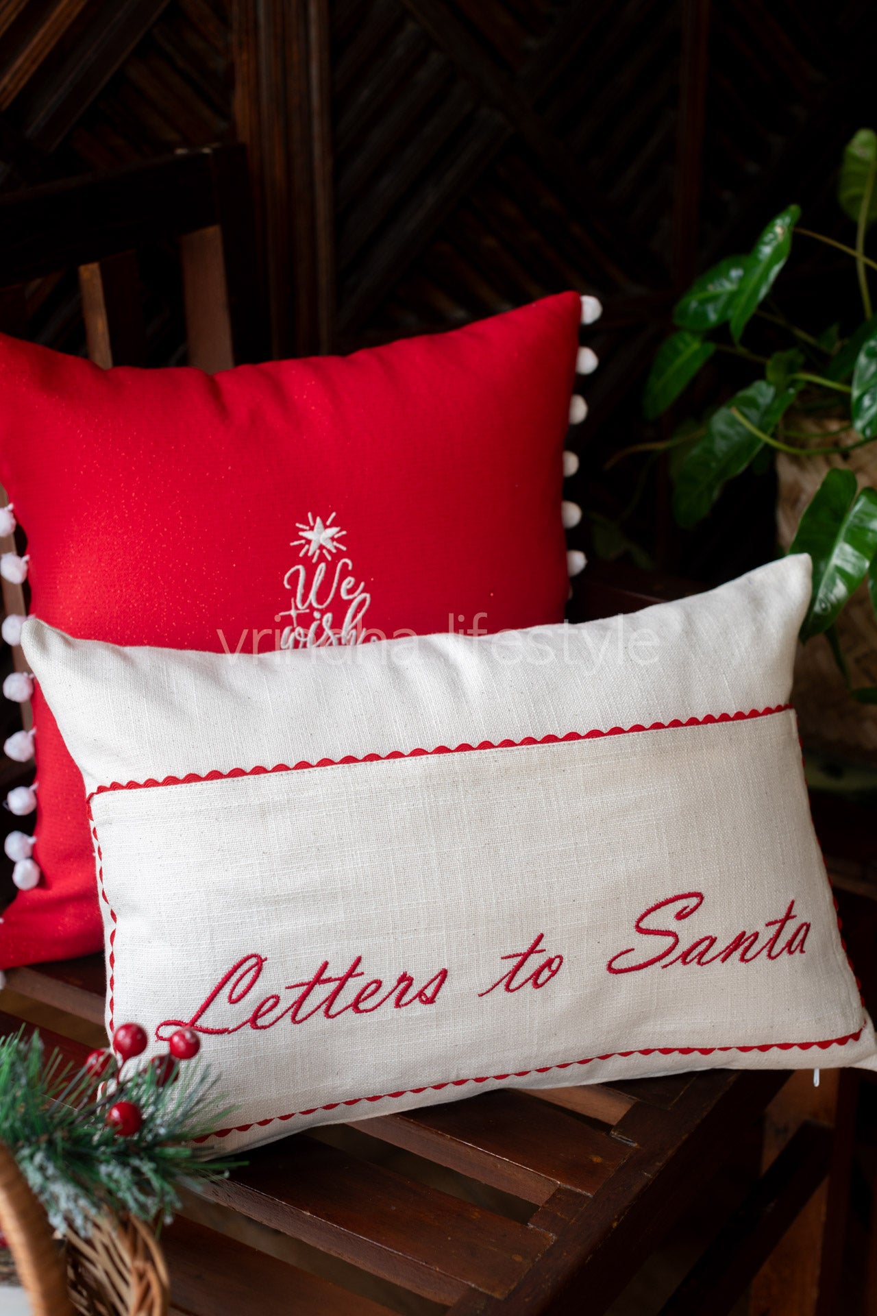 COTTON LUMBAR PRE FILLED CUSHION -12x18 inches-single unit