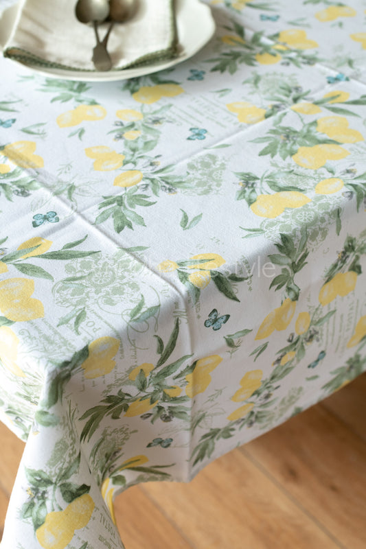 COTTON TABLE CLOTH -4/6 seater