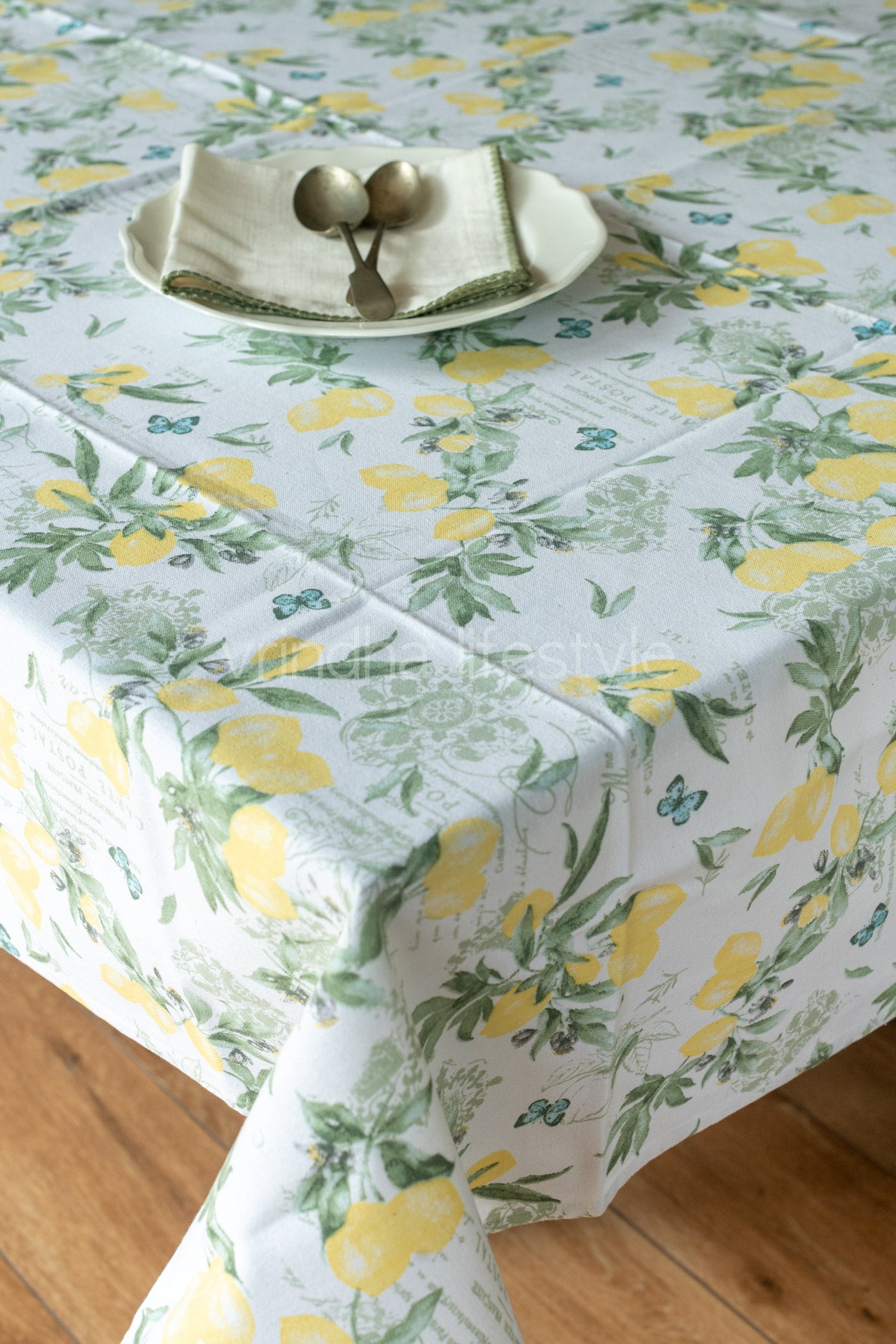 COTTON TABLE CLOTH -4/6 seater