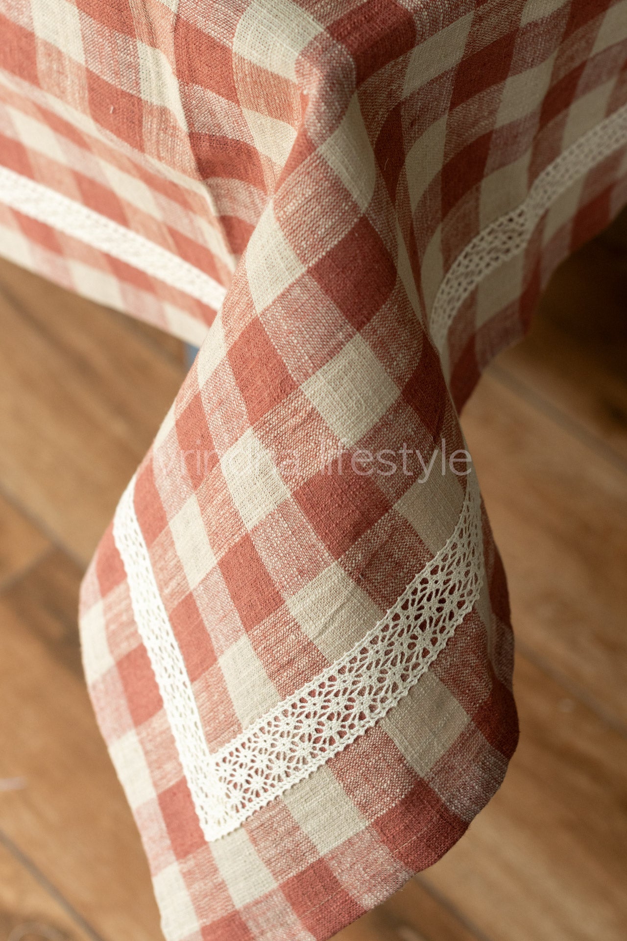 COTTON TABLE CLOTH -4seater-customisable