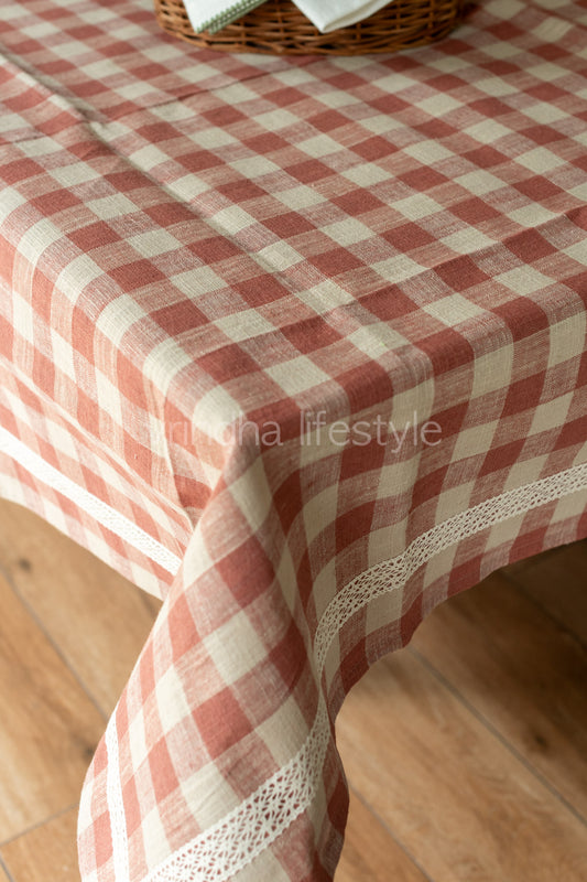 COTTON TABLE CLOTH -4seater-customisable