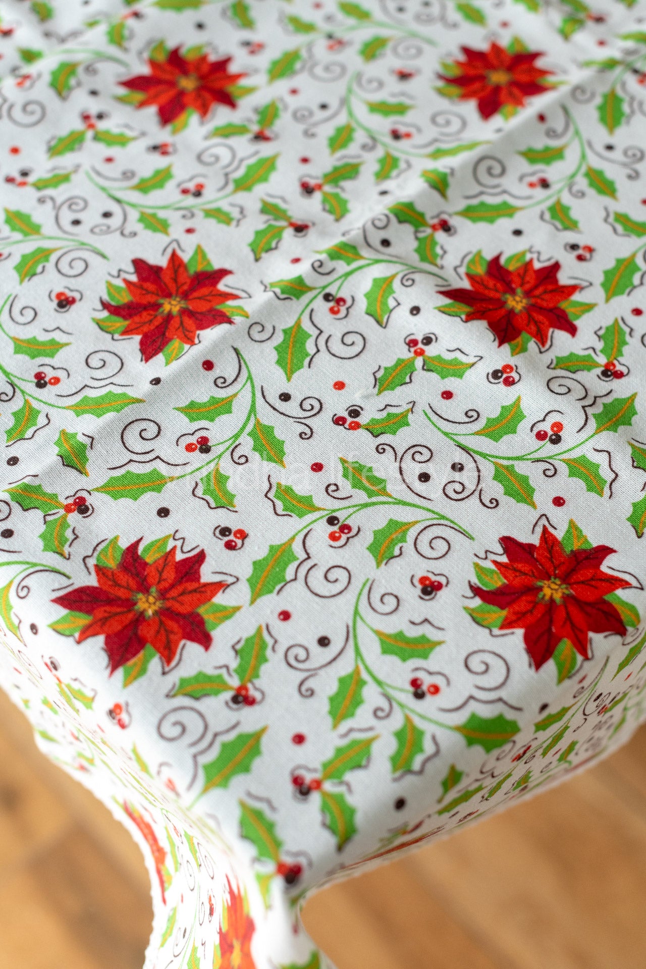 COFFEE TABLE CLOTH with embroidery -30x30 inches-customisable