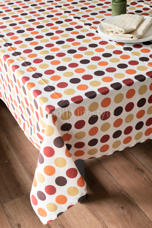 PRINTED COTTON TABLE CLOTH -6 to 8 seater