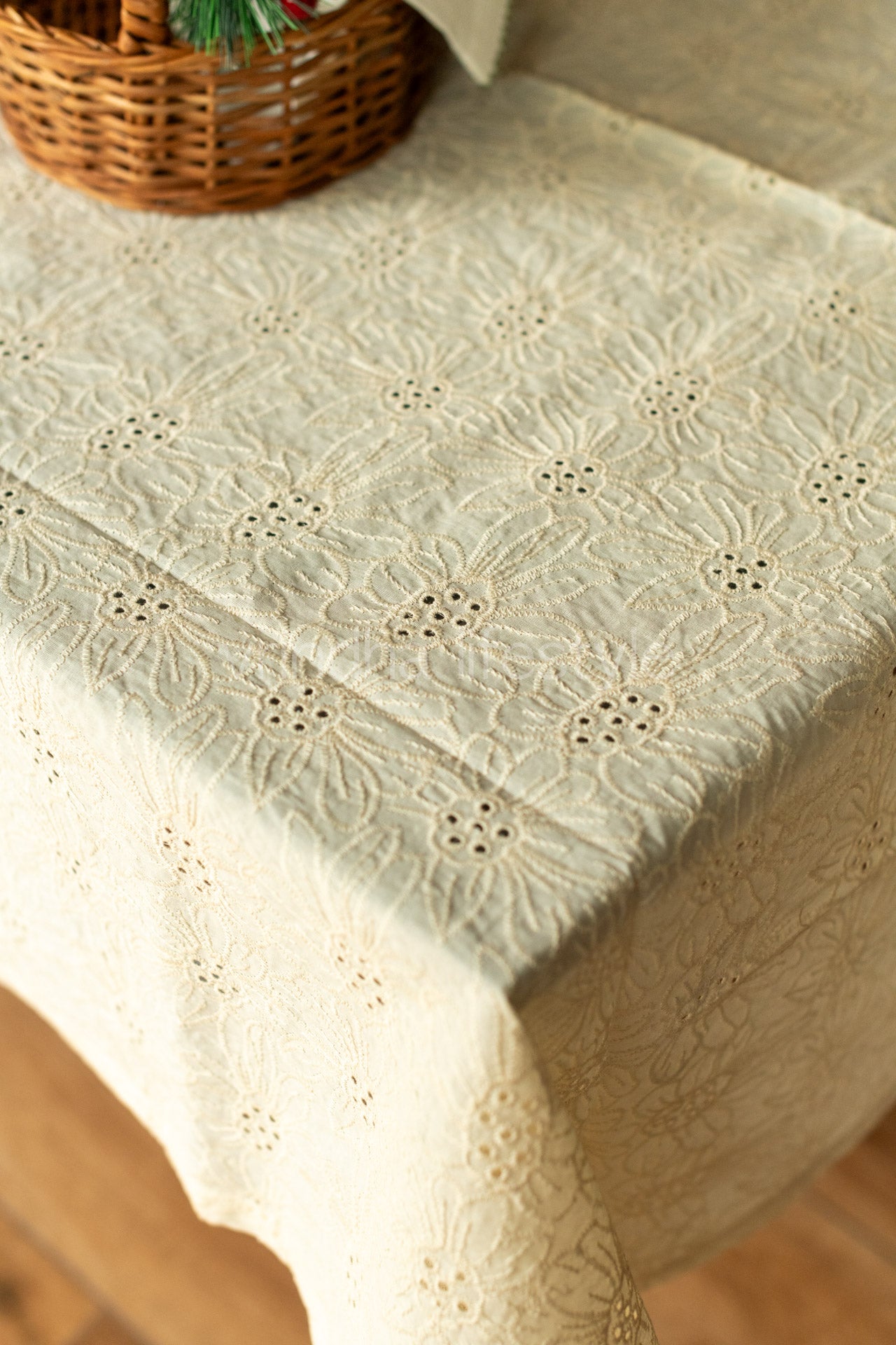 COTTON HAKOBA TABLE CLOTH-6seater-customisable