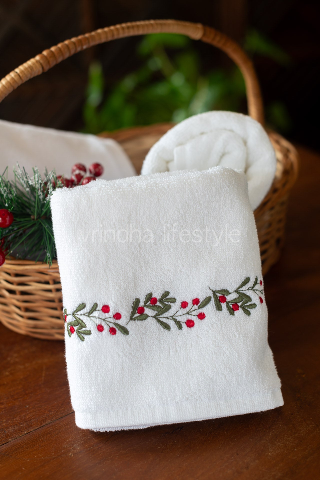 SOFT HAND TOWEL with embroidery -16x26 inches( single unit)-customisable