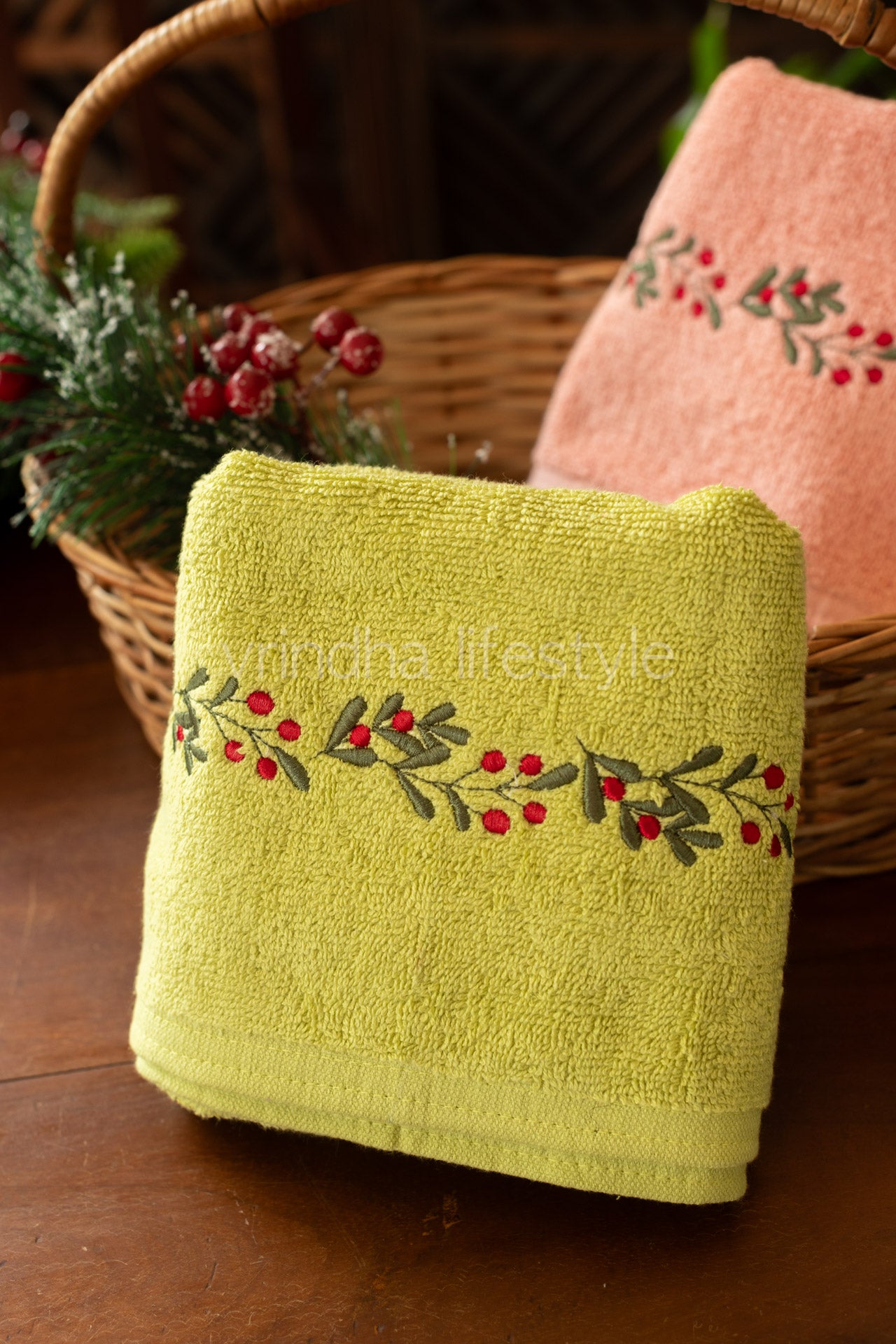 SOFT HAND TOWEL with embroidery -17x24 inches( single unit)-customisable