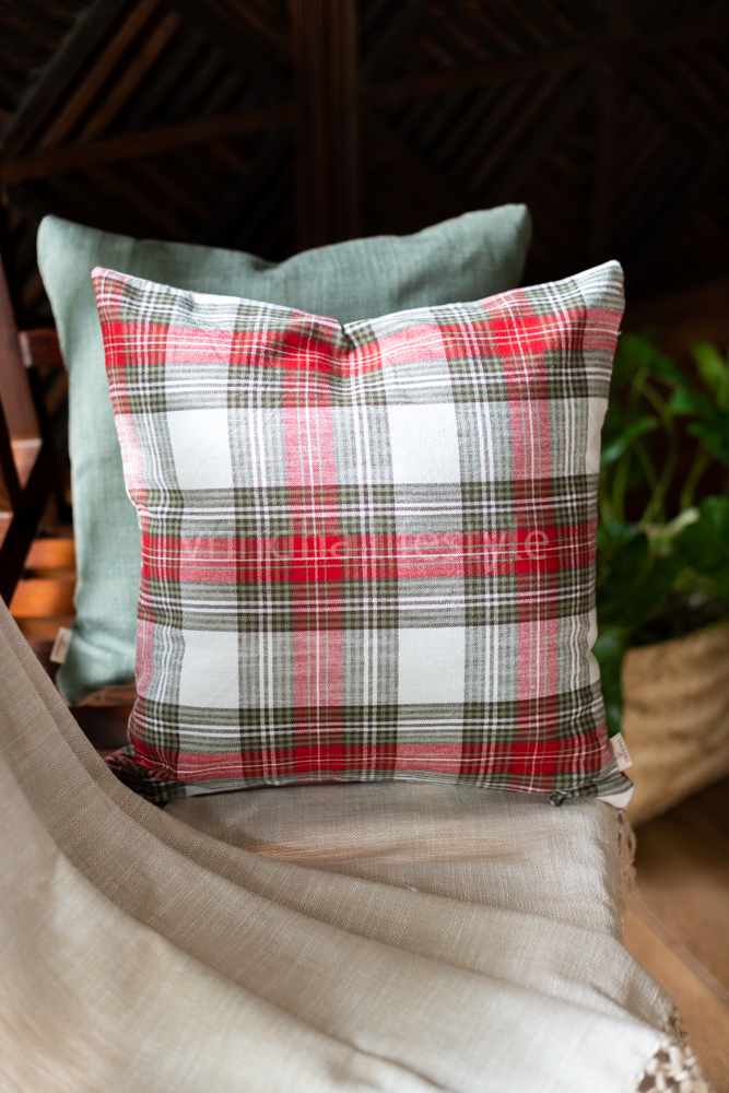 WOVEN COTTON CUSHION COVERS-Single unit