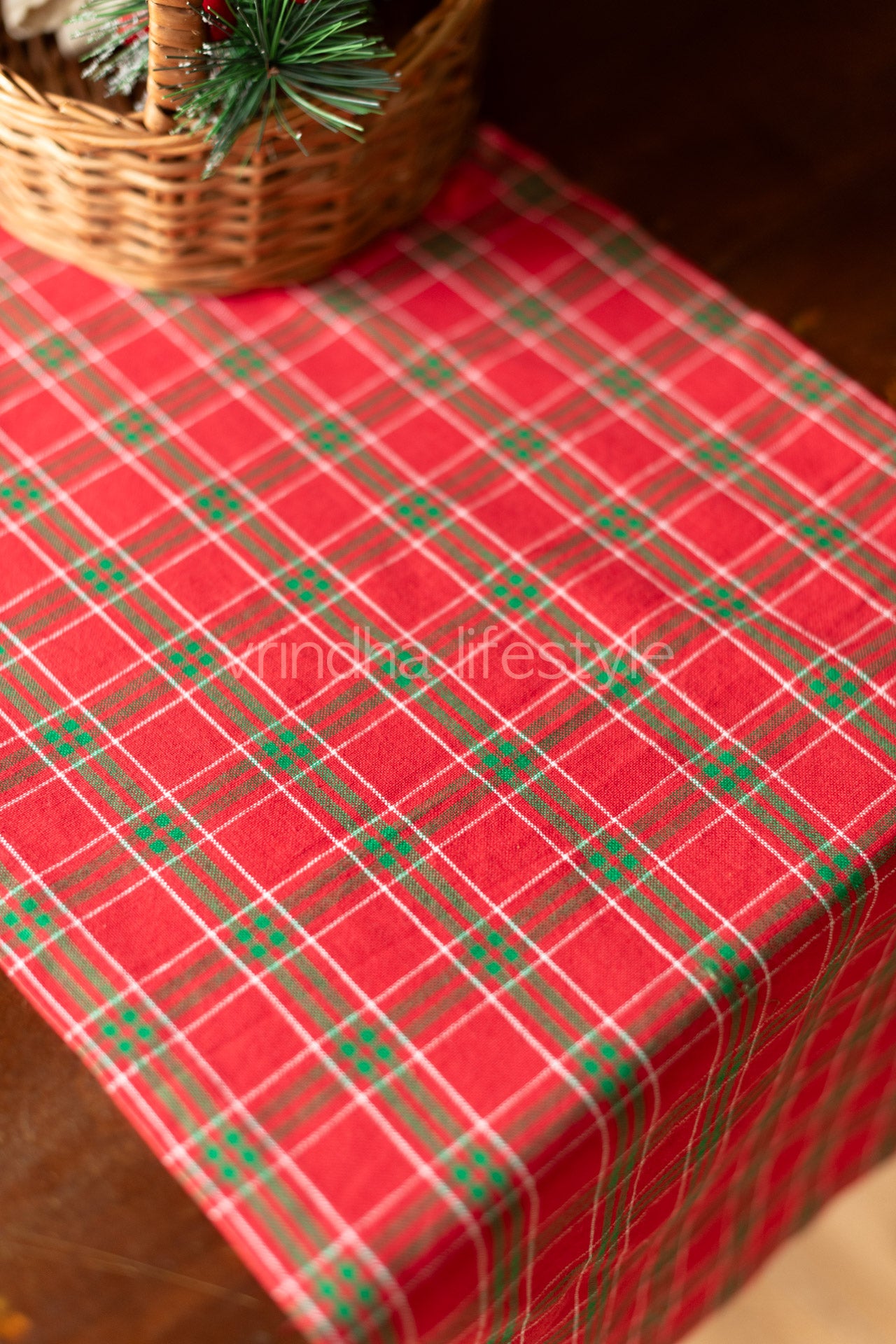 Cotton table runner 13.5x50 inches-customisable