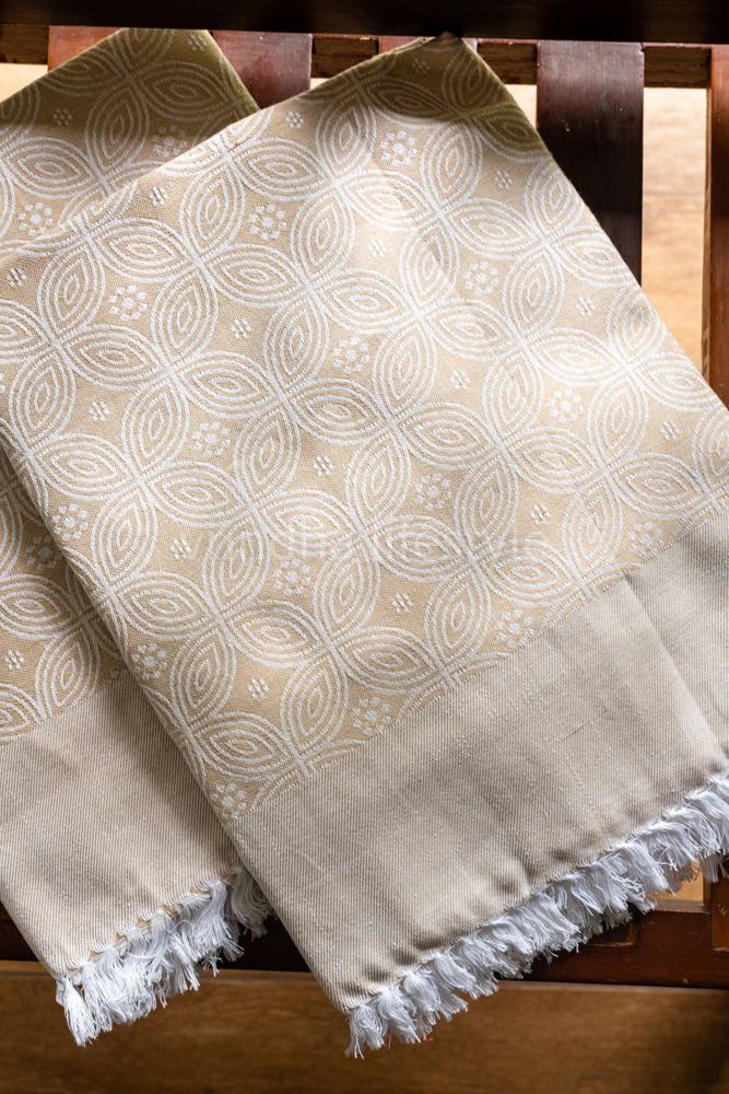 LIGHT WEIGHT COTTON BLANKETS-Jacquard weave-Singe size-60x90inches