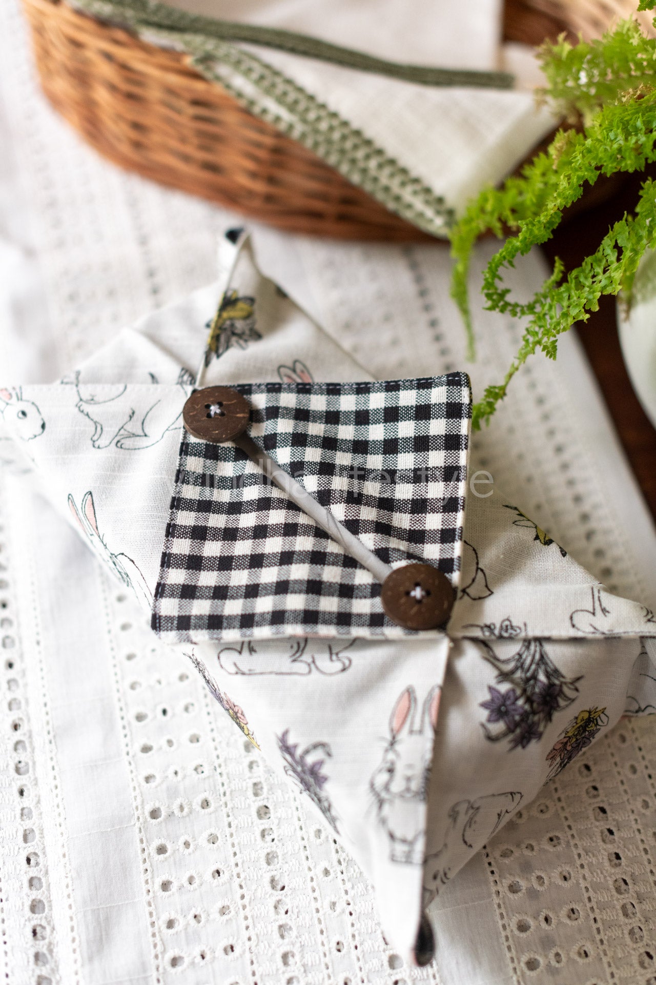 FABRIC TISSUE BOX COVER-Single Unit