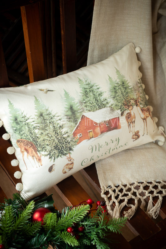 Reversible Lumbar pre-filled cushion cushion-12x18 inches-single unit