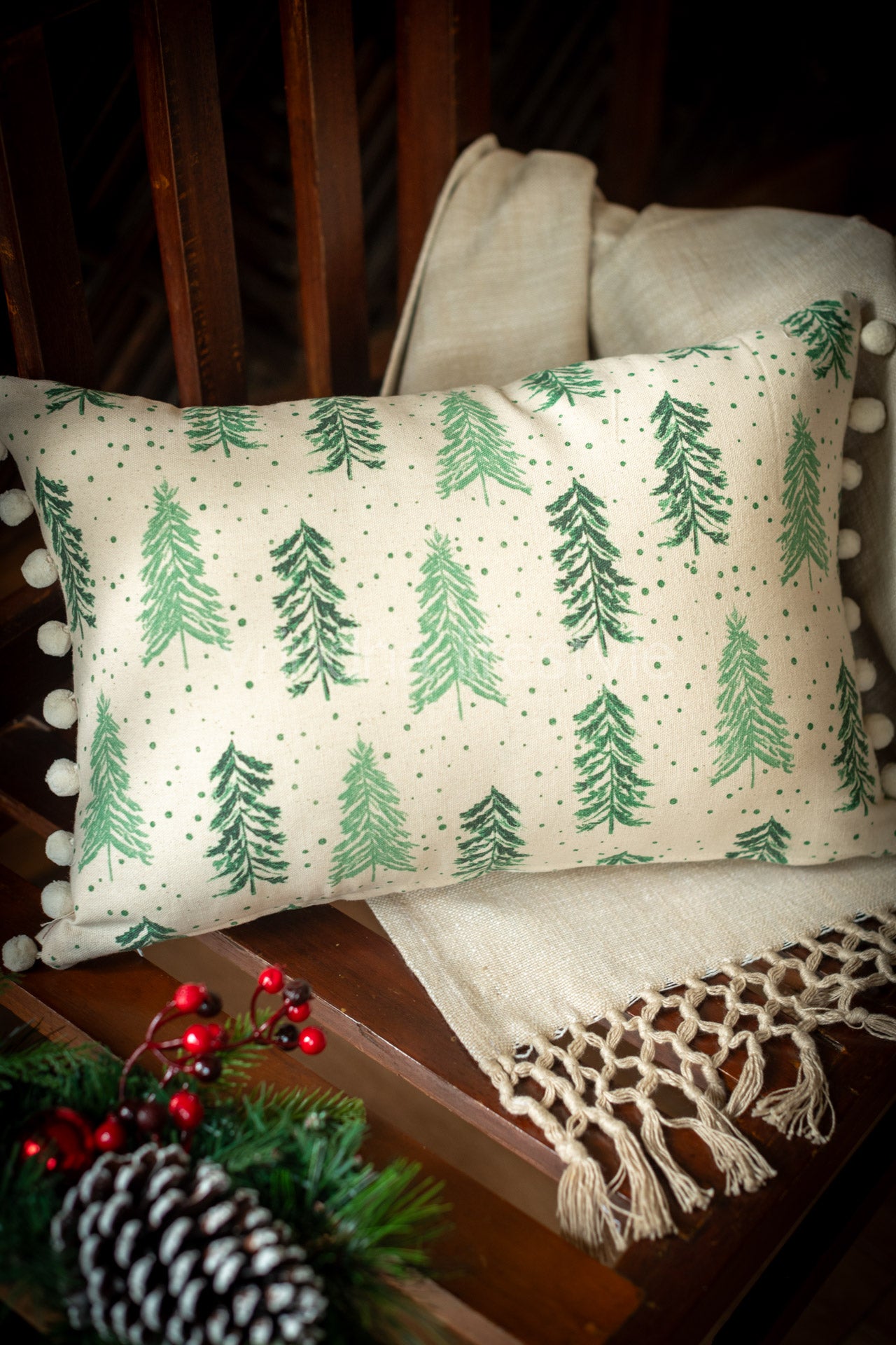 Reversible Lumbar pre-filled cushion cushion-12x18 inches-single unit