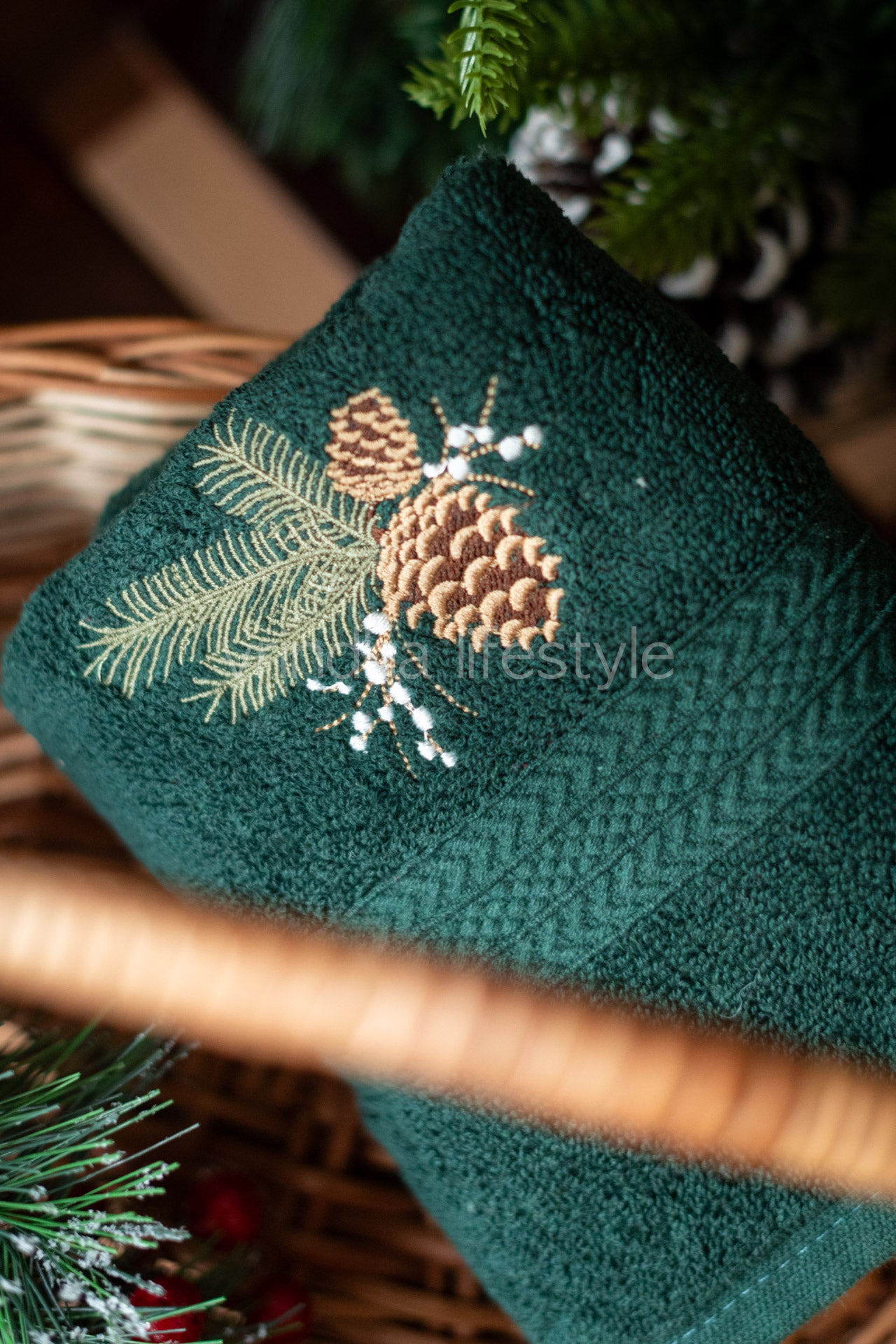 HAND TOWEL with embroidery -15x24 inches( single unit)-customisable