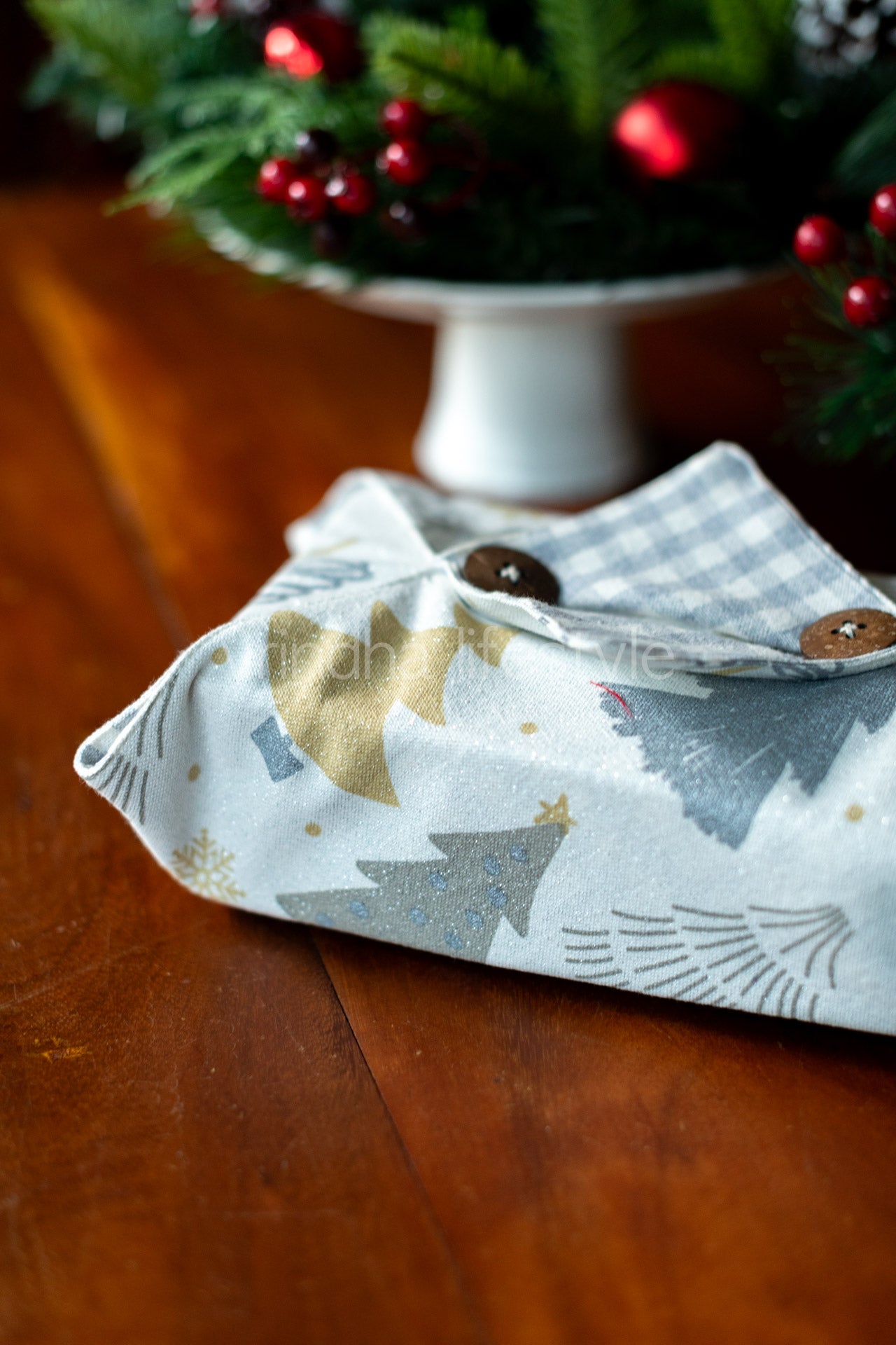 FABRIC TISSUE BOX COVER-Single Unit