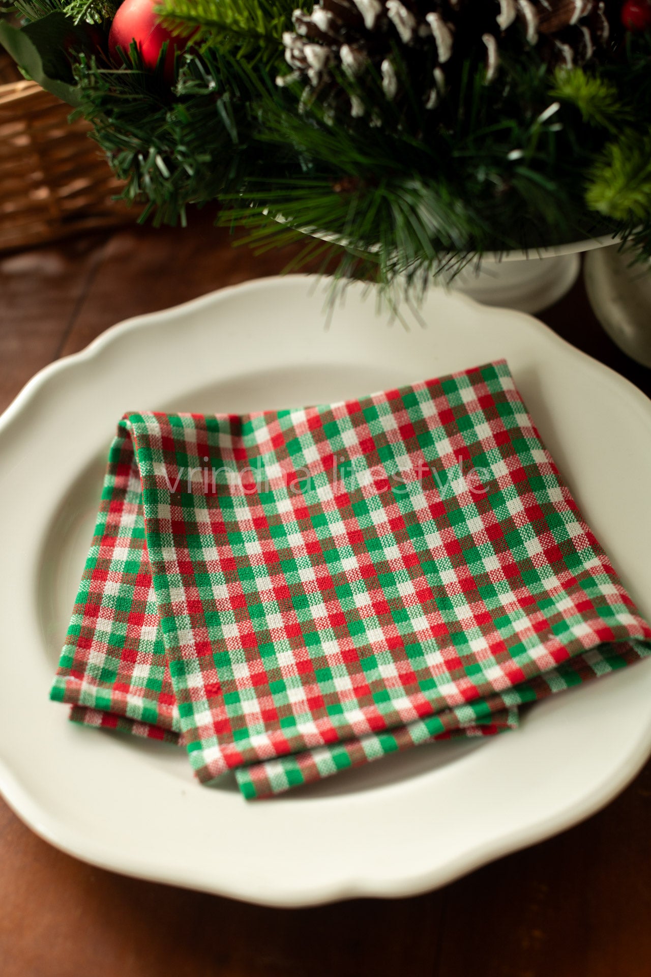 TABLE NAPKIN SET- Woven cotton Set of 6