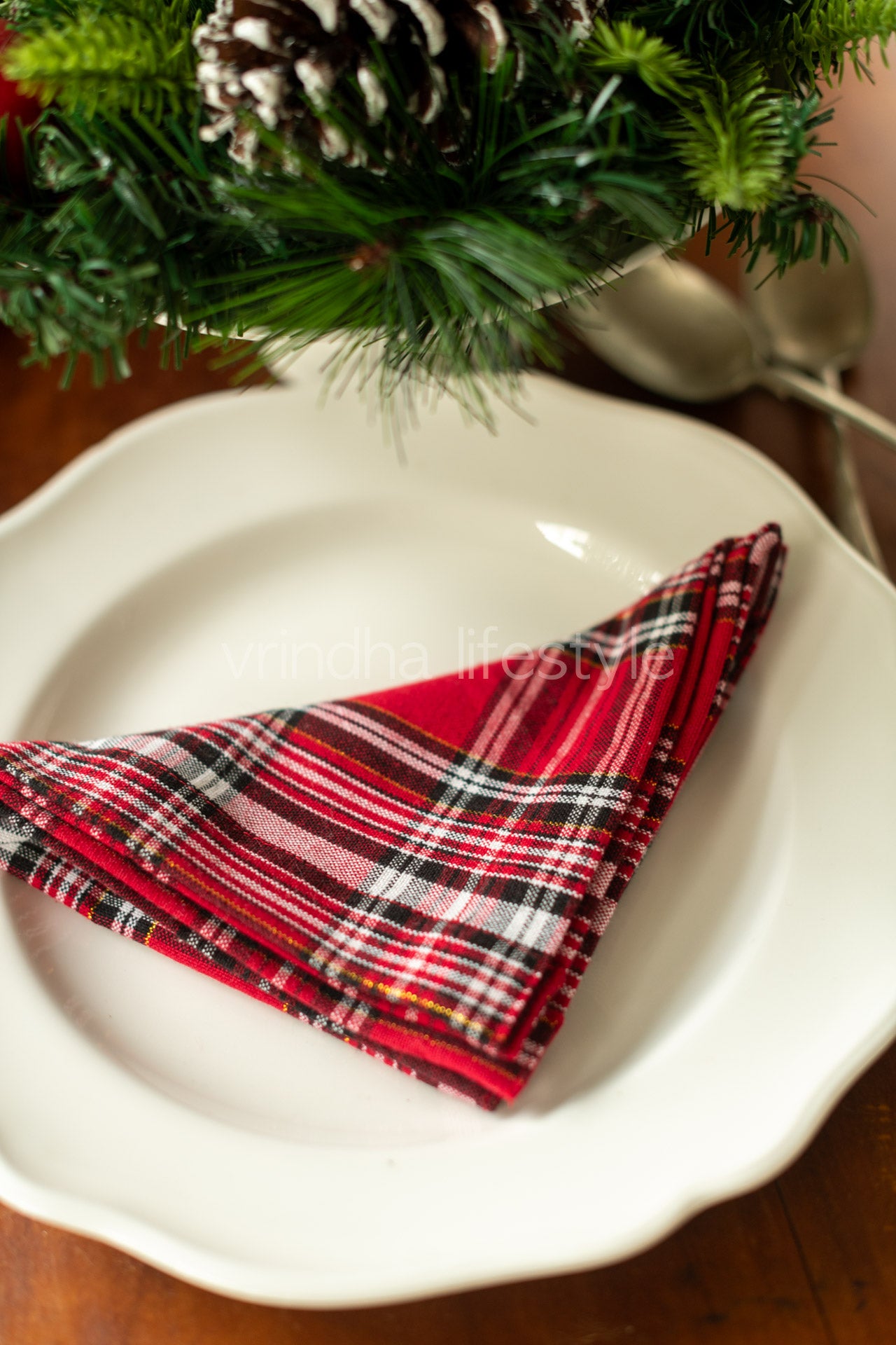 TABLE NAPKIN SET- Woven cotton Set of 6