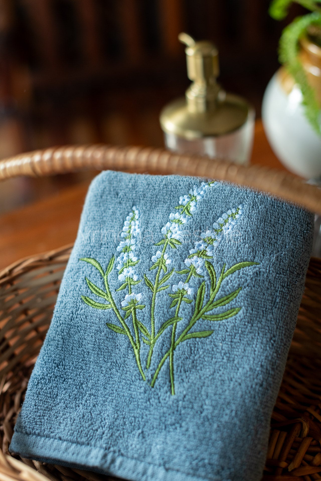SOFT HAND TOWEL with embroidery -17x26 inches( single unit)-customisable