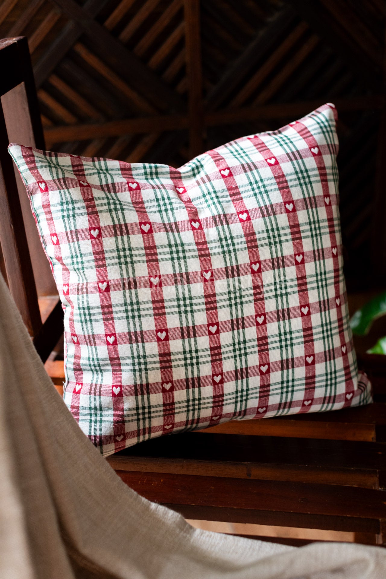 WOVEN COTTON CUSHION COVERS-16 inches-Single Unit