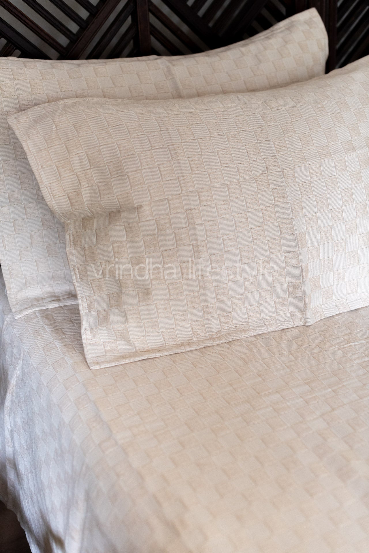 Soft cotton Jacquard bedcover-King size