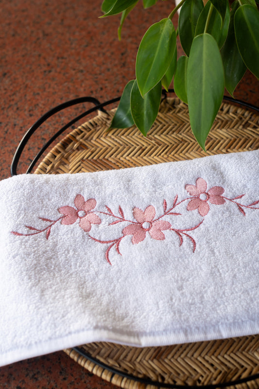 SOFT HAND TOWEL with embroidery -16x26 inches( single unit)-customisable