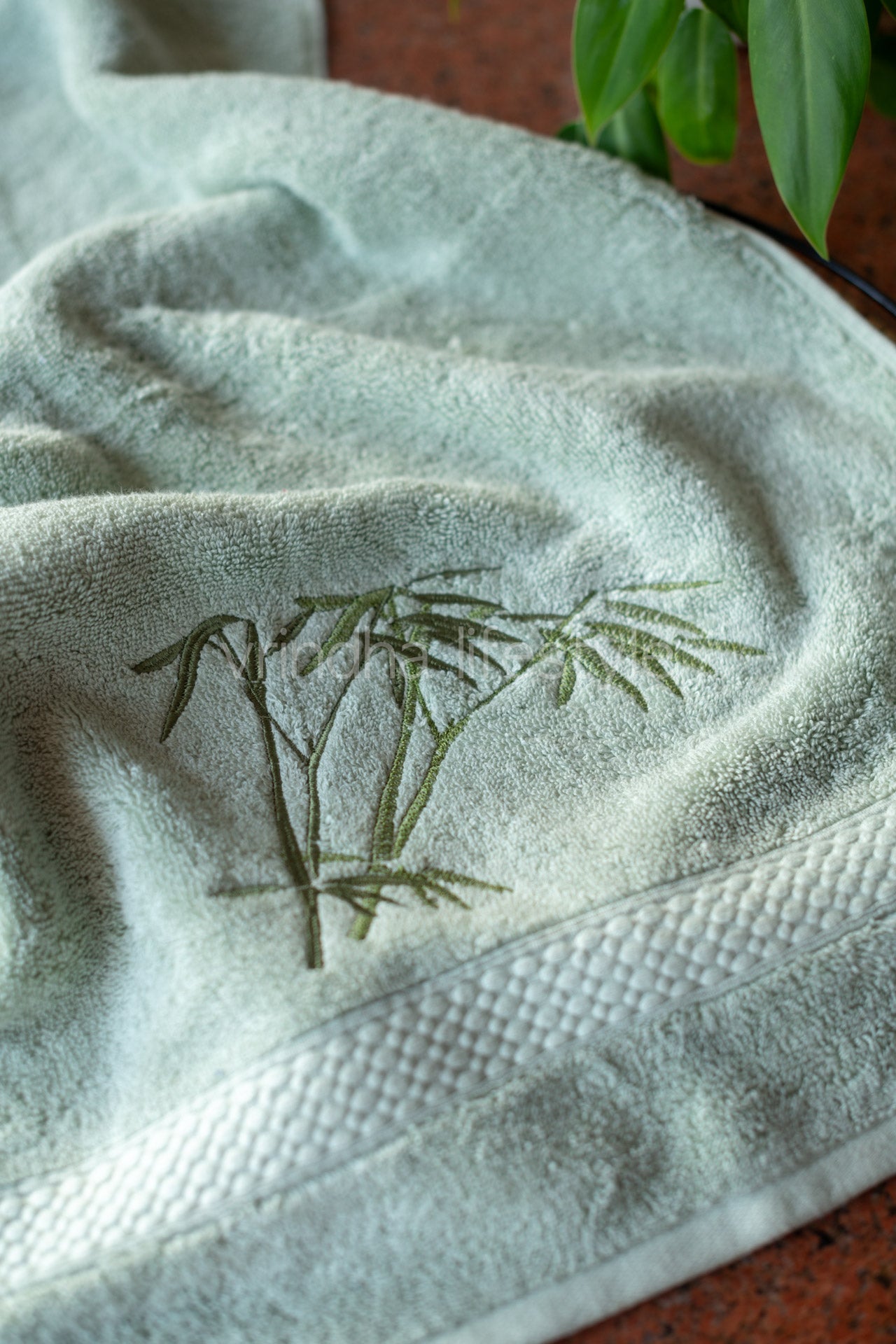 SOFT HAND TOWEL with embroidery -16x26 inches( single unit)