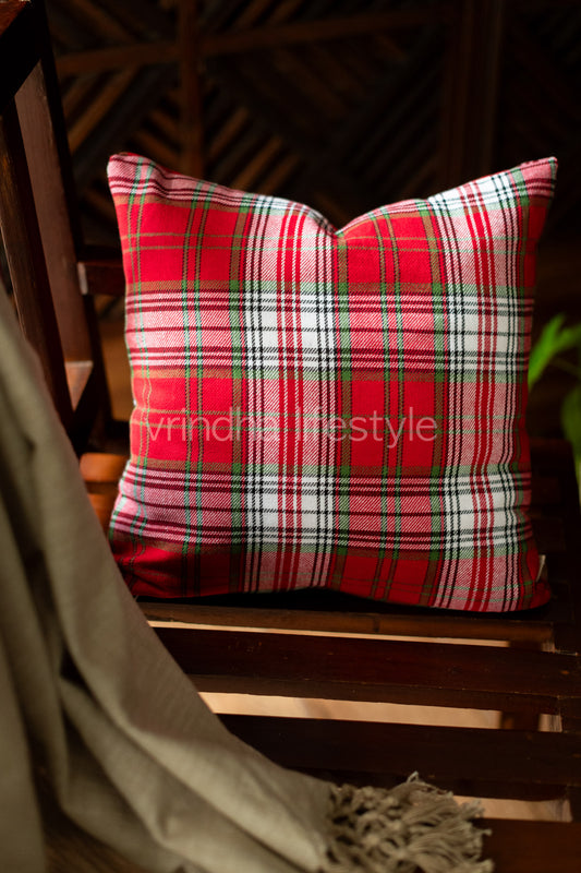 WOVEN COTTON CUSHION COVERS-Single unit