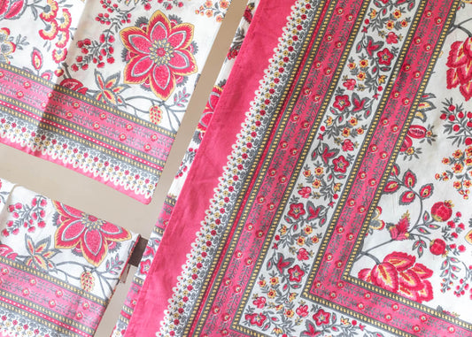 Gulmohar bedsheet