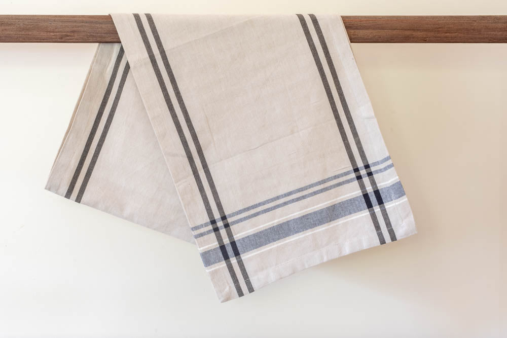 COTTON STRIPE TABLE RUNNER (13 x 72 inches)