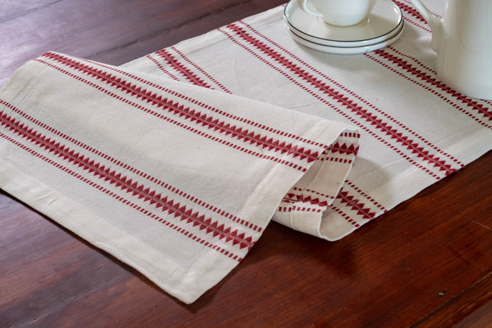 COTTON TABLE RUNNER (14 x 108 inches)