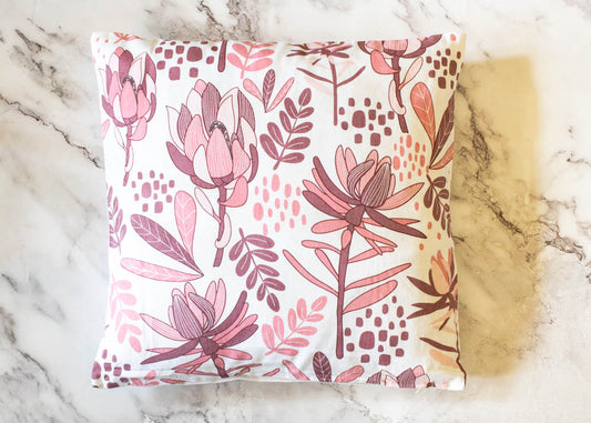 COTTON PRINTED CUSHION COVER-18" X 18"(Set of 2)