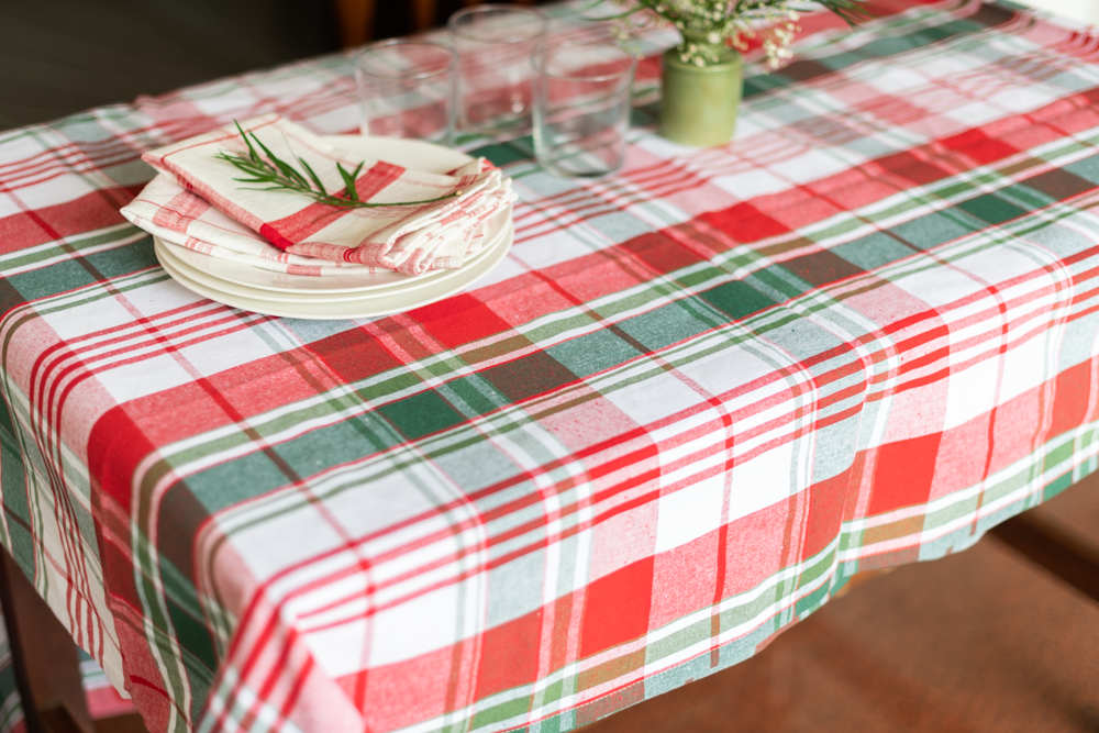 Christmas table cloth