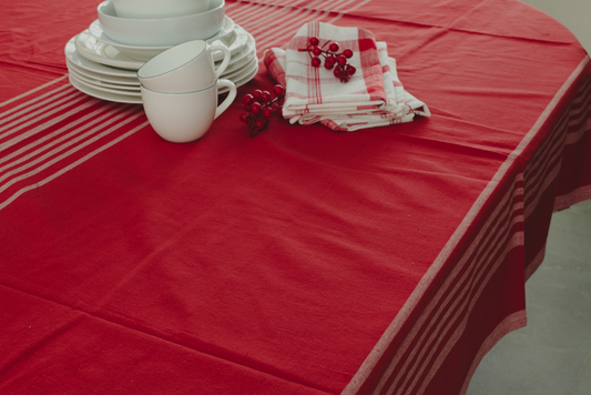 HANDLOOM TABLE CLOTH-4seater